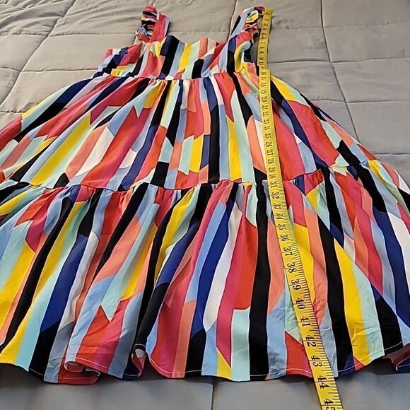 Crosby Becca by Mollie Burch Tortola Multicolor Midi Dress, - Picture 5 of 12